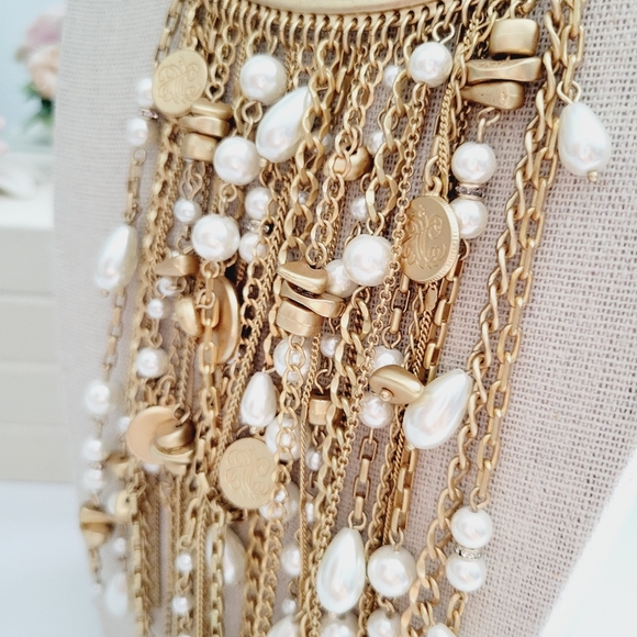 Chico's collar tassel bib necklace - Picture 5 of 7